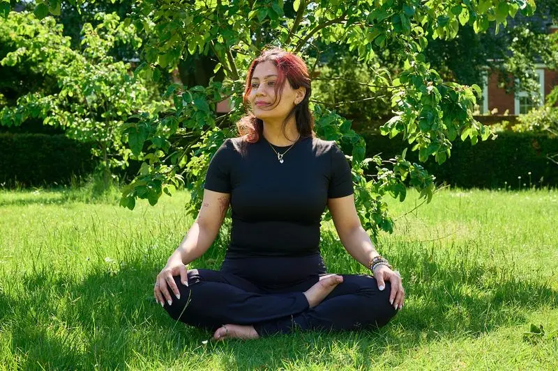 Astha Verma Yoga Pose